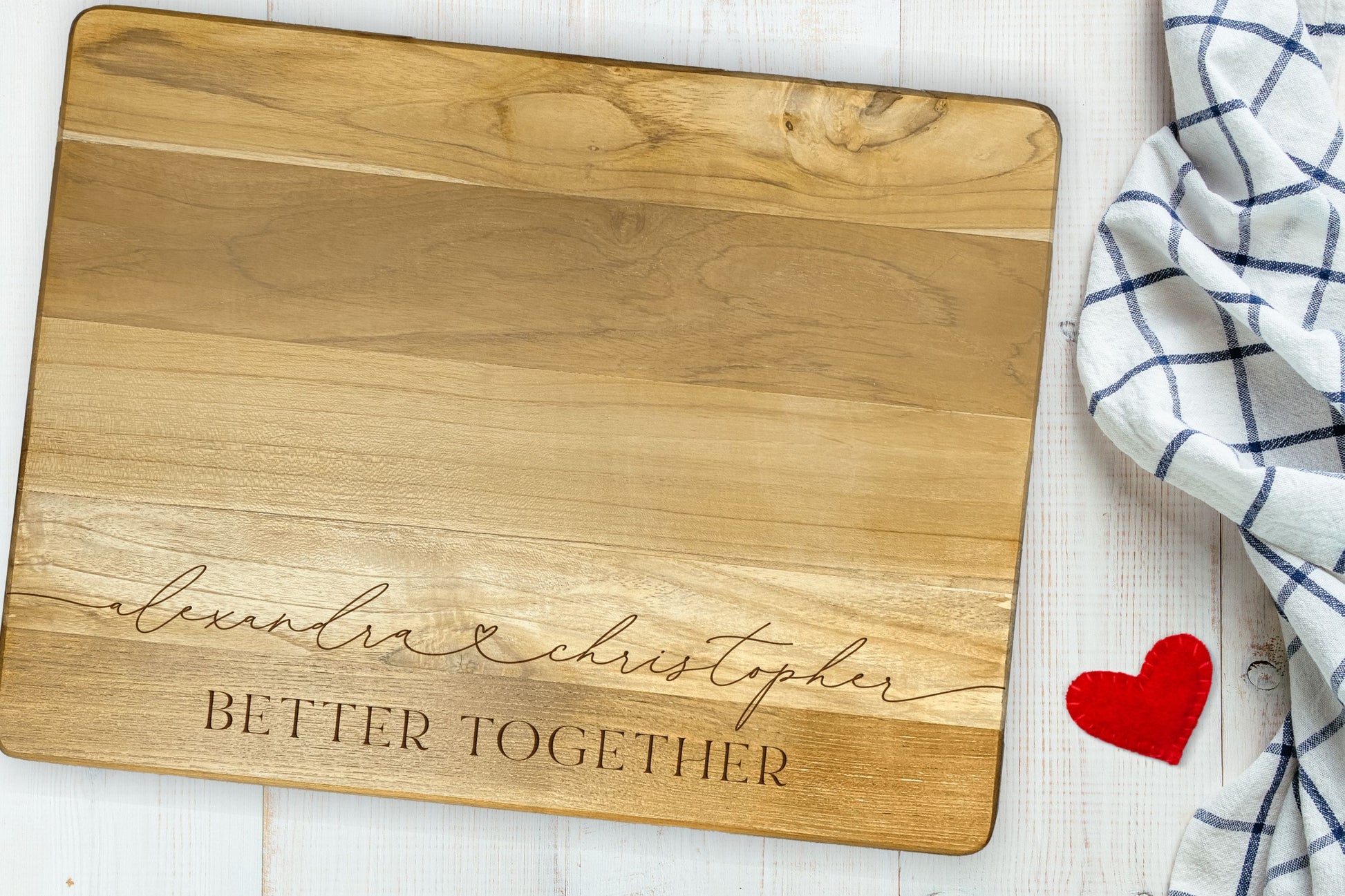 Wooden Cutting Board Personalized