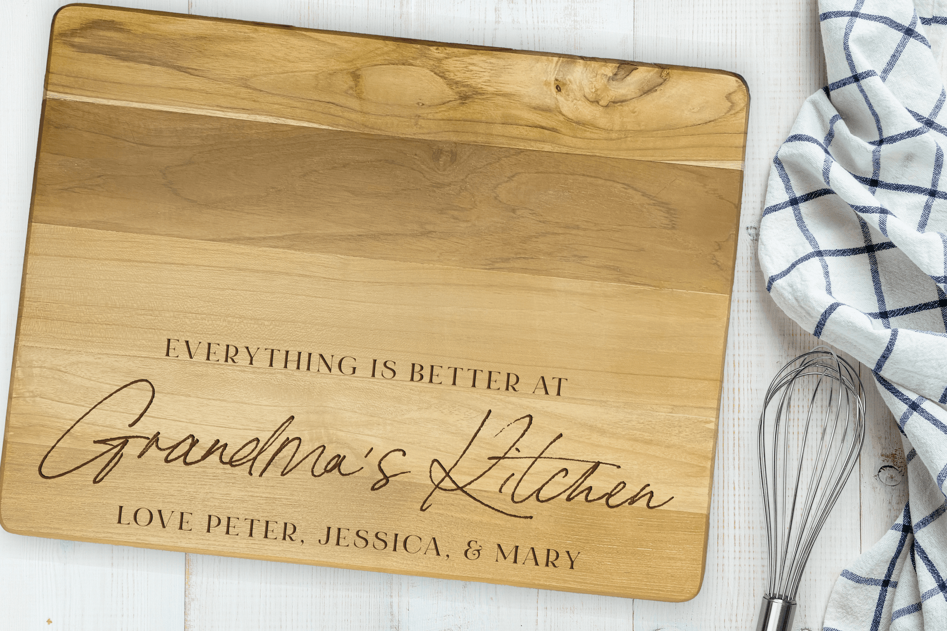 Grandma's Kitchen | Personalized Cutting Boards